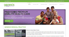 Desktop Screenshot of genesispractice.com.au